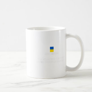 Taza De Café United24 Ucrania Voy a usar el disfraz cuando esta