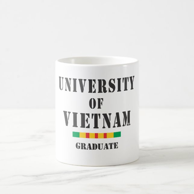Taza De Café Universidad de la plantilla graduada de Vietnam (Centro)