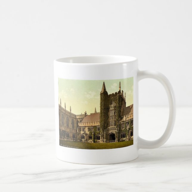 Taza De Café Universidad de Magdalen, la torre y claustros, O (Derecha)