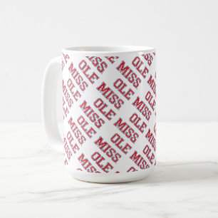 Taza De Café Universidad de Misisipi Ole Miss Wordmark