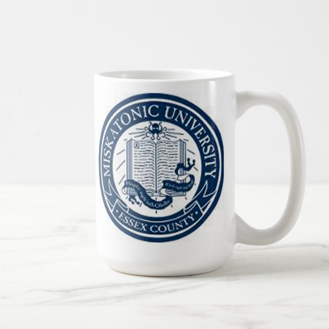 Taza De Café Universidad de Miskatonic (Derecha)