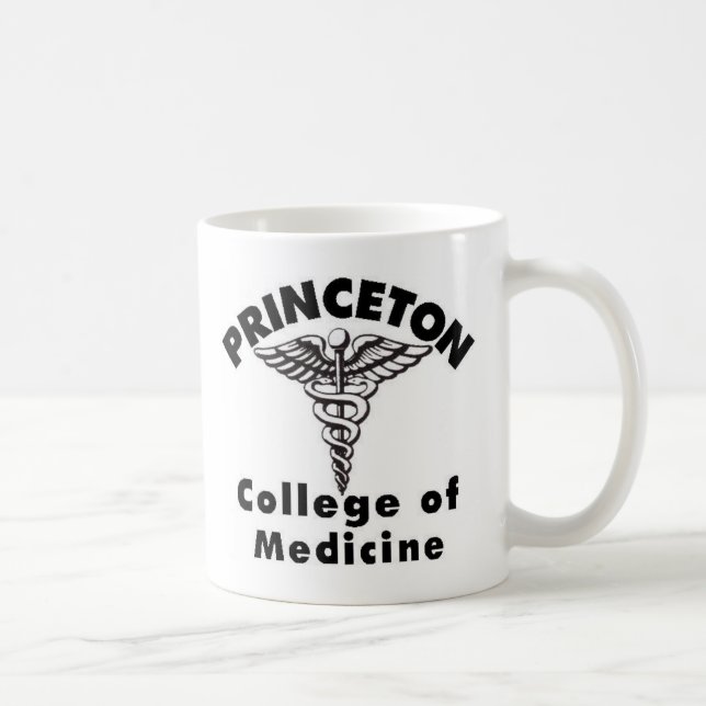 Taza De Café Universidad de Princeton de la medicina (Derecha)