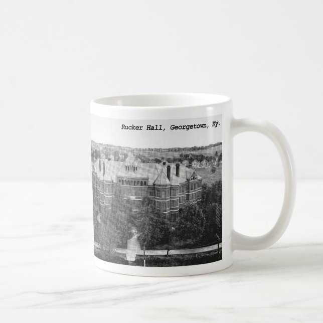 Taza De Café Universidad de Rucker Pasillo Georgetown (Derecha)