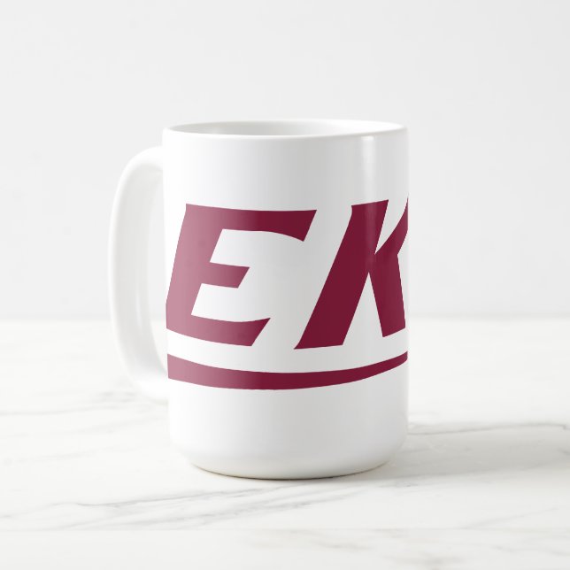 Taza De Café Universidad del Este de Kentucky | EKU (Anverso izquierdo)
