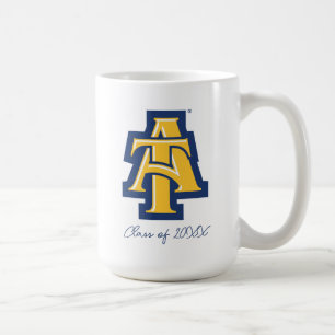Taza De Café Universidad Estatal de Carolina del Norte   Un log