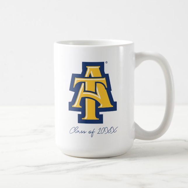 Taza De Café Universidad Estatal de Carolina del Norte | Un log (Derecha)