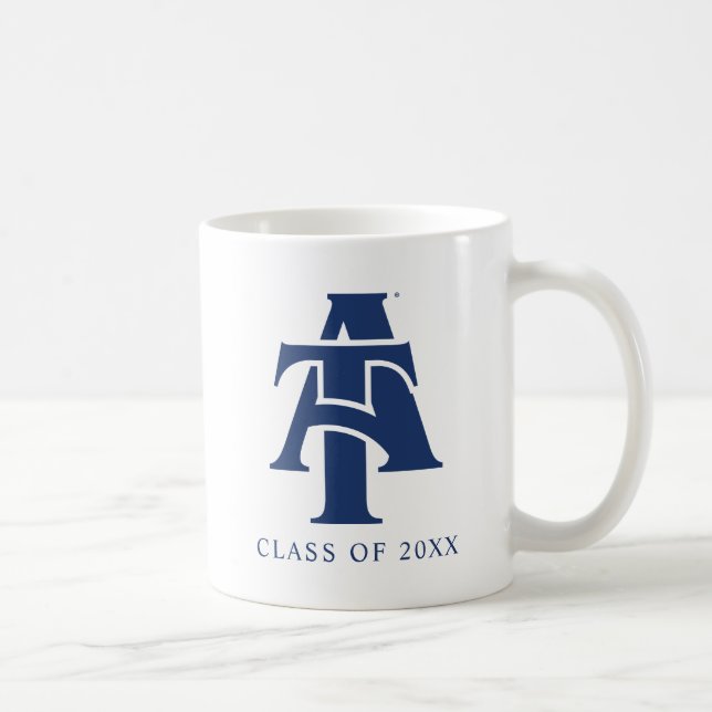 Taza De Café Universidad Estatal de Carolina del Norte | Un log (Derecha)