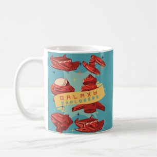 Taza De Café universo de galaxia