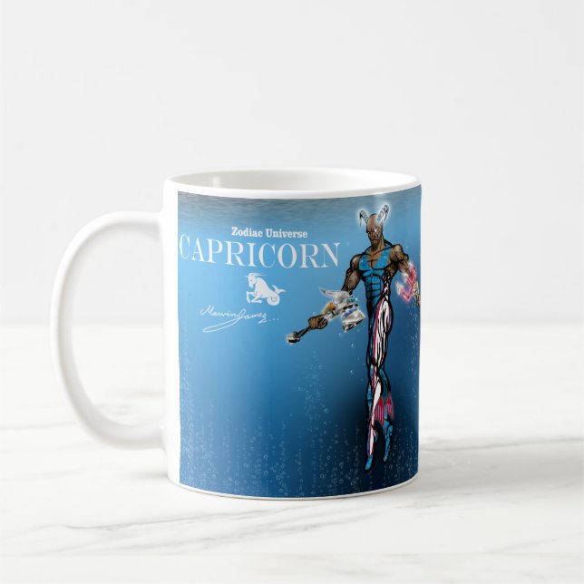 Taza De Café Universo zodiaco - Mug capricornio (Izquierda)