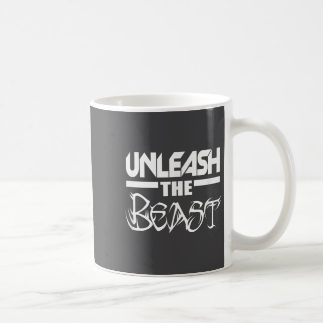 Taza De Café Unleahe C380 Workout Gym Fitness Motivation  (Derecha)