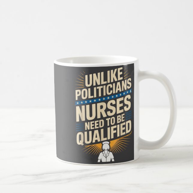 Taza De Café Unlike Liticians Nurses Need To Be Qualified Sarca (Derecha)