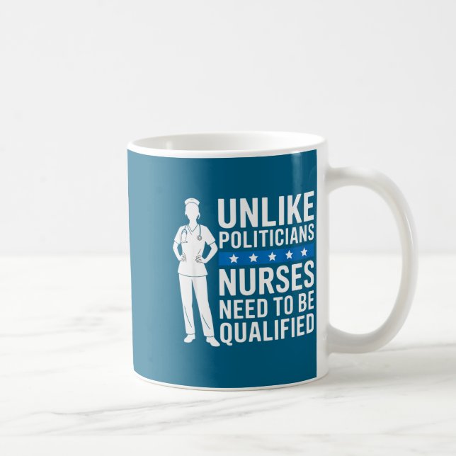 Taza De Café Unlike Liticians Nurses Need To Be Qualified Sarca (Derecha)