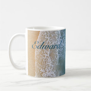 Taza De Café Uno con la playa