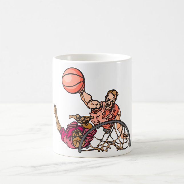 Taza De Café Uno Sobre Un Baloncesto (Subido por el creador)