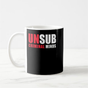 Taza De Café Unsub de mentes criminales