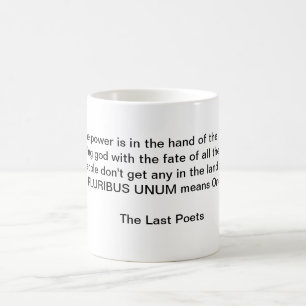 Taza De Café Unum de E Pluribus