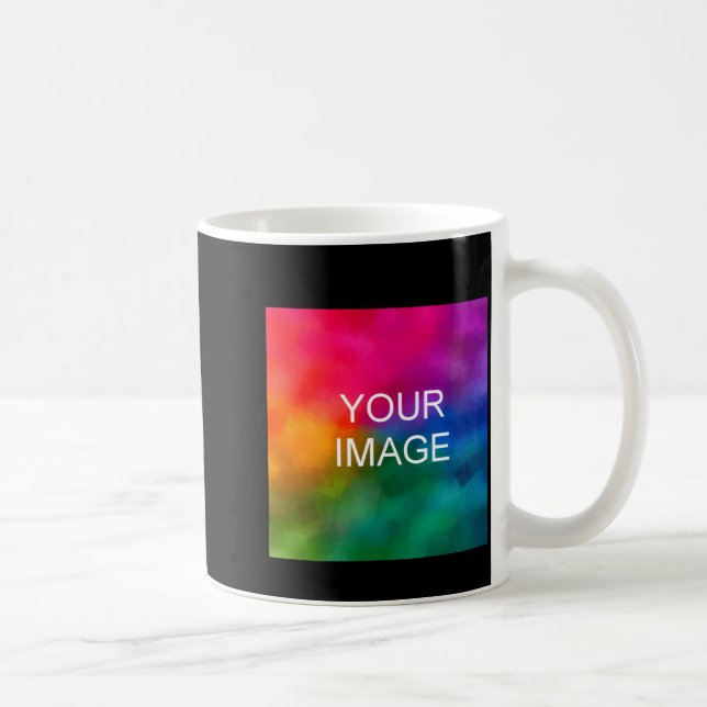 Taza De Café Upload Photo Add Text Template Kids Girls  (Derecha)