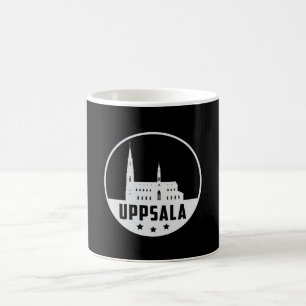 Taza De Café Uppsala Suecia City Skyline Cityscape Gift Idea