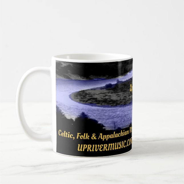 Taza de café Upriver de la música (Izquierda)