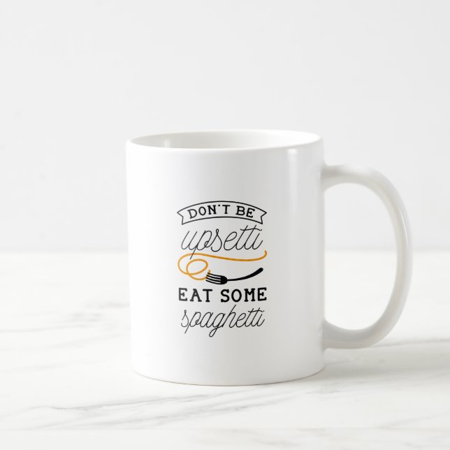 Taza De Café Upsetti Spaghetti (Derecha)
