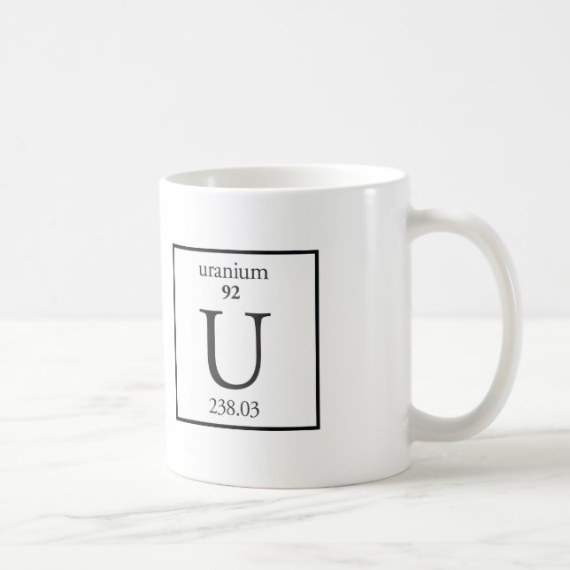 Taza De Café Uranio (Derecha)
