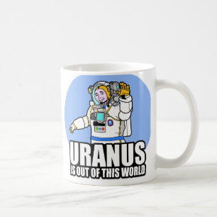 Taza De Café Urano está fuera de este mundo