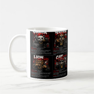 Taza De Café Urban Animal Legends – Hip Hop Graffiti Collection