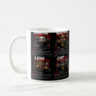 Taza De Café Urban Animal Legends – Hip Hop Graffiti Collection