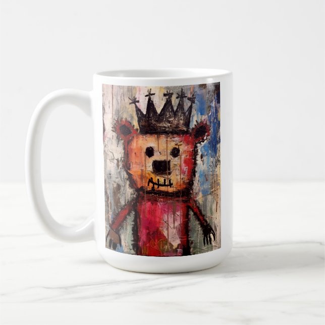 Taza De Café Urban Bear King GRAFFITI (Izquierda)