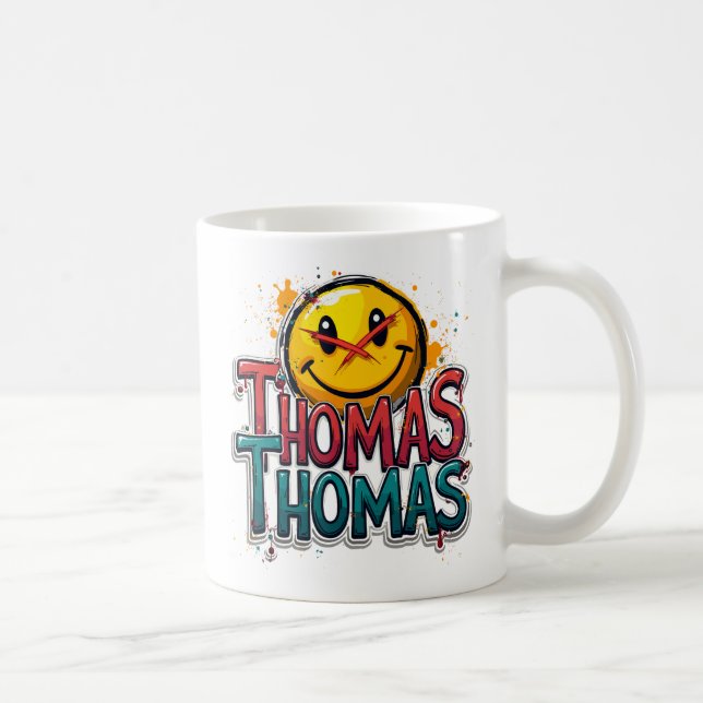 Taza De Café Urban Face Thomas 1 (Derecha)