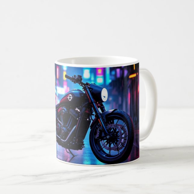 Taza De Café Urban Motorcycle Lights (Anverso derecho)