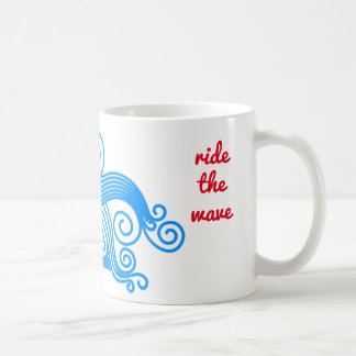 Taza De Café Urge Surfing Ride La Ola