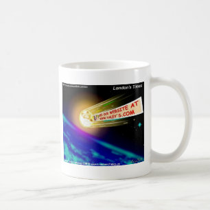 Taza De Café URL de tarjetas divertidas de cometa de Haley cami