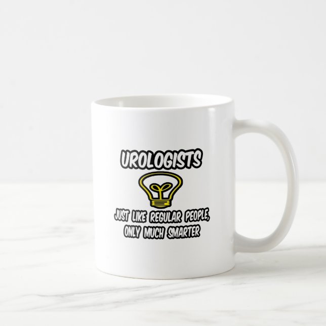 Taza De Café Urologos... Gente común y corriente, sólo más inte (Derecha)
