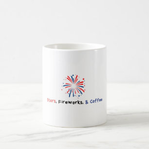 Taza De Café US Independence Day