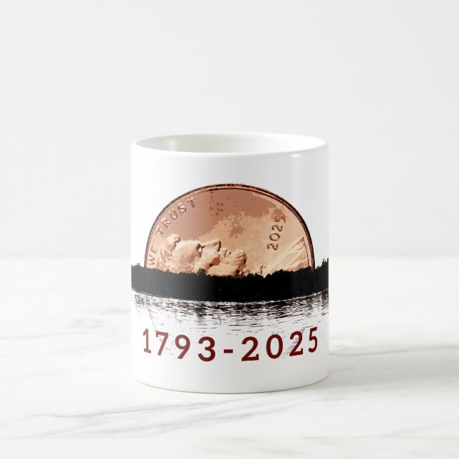 Taza De Café US Penny mug (Centro)