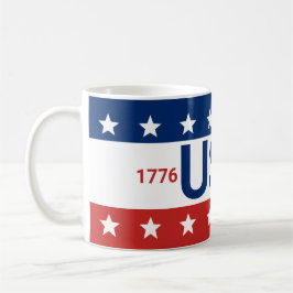 Taza De Café USA 1776 2026 250th Anniversary Red White Blue