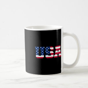 Taza De Café Usa 2 Patriótica Bandera Americana Hombres Mujeres