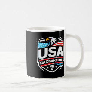 Taza De Café Usa Badminton