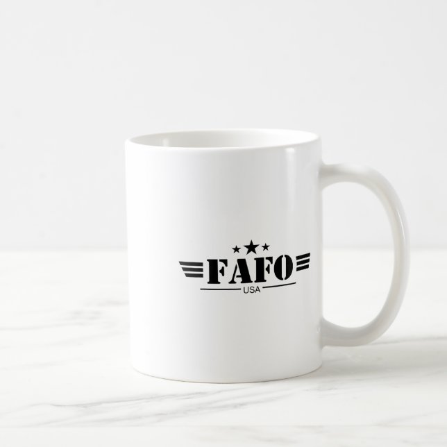 Taza De Café Usa Fafo  (Derecha)