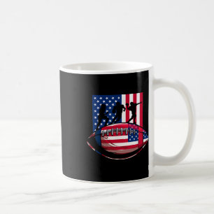 Taza De Café Usa Patriot O Fútbol Americano 4 De Julio Ameri