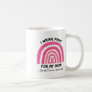 Taza De Café Usa Rosa Para Concienciar A Mi Mamá Sobre El Cánce