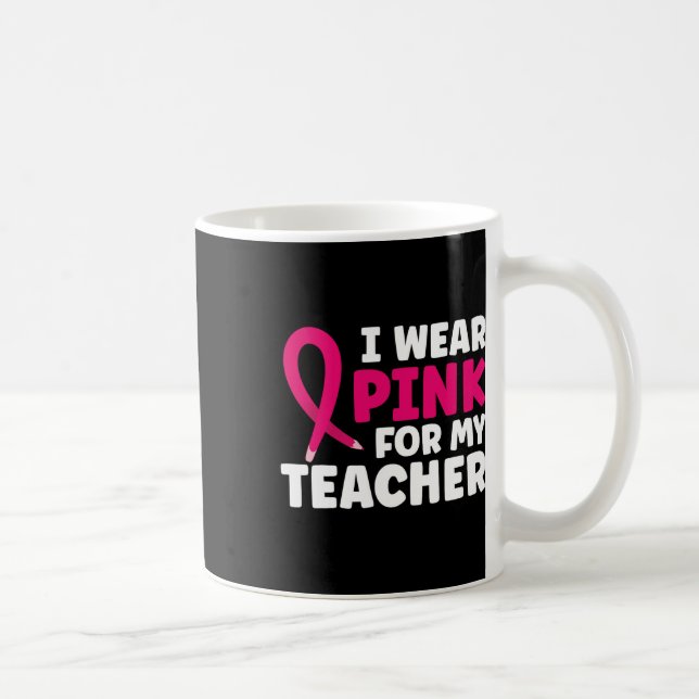 Taza De Café Usa Rosa Para Concienciar Sobre El Cáncer De Mama  (Derecha)