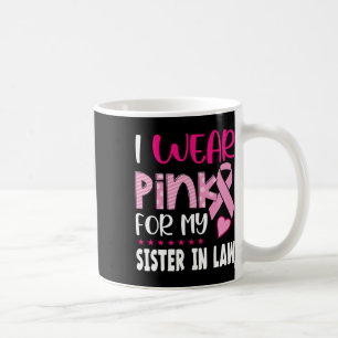 Taza De Café Usa Rosa Para Mi Hermana En La Ley Consciente Del