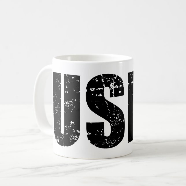 TAZA DE CAFÉ USADO (Anverso izquierdo)