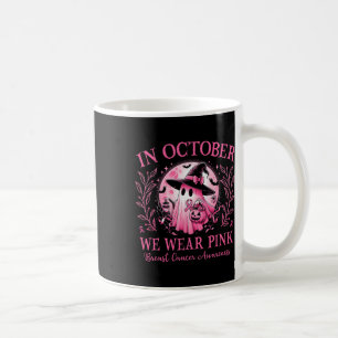 Taza De Café Usamos Conciencia Sobre El Cáncer De Mama Rosa Hal