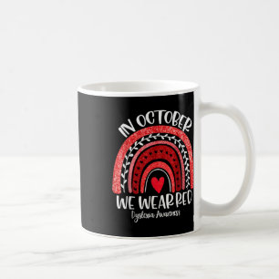 Taza De Café Usamos Dilexia Roja Mes De Conciencia Dyslexia Boh