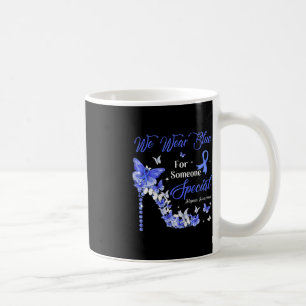 Taza De Café Usamos Mariposas Azules Alopecia Conciencia
