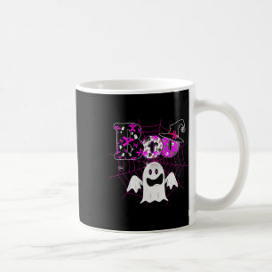 Taza De Café Usamos Un Gorra De Brujas Rosa Boo Ghost Cáncer De