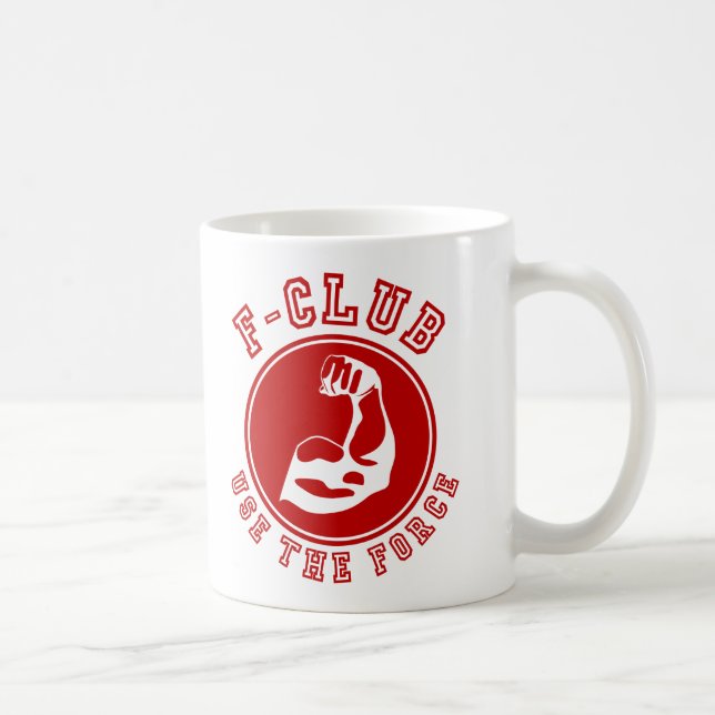 Taza De Café Usar la fuerza (Derecha)